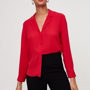 Aritzia Babaton button up dress shirt